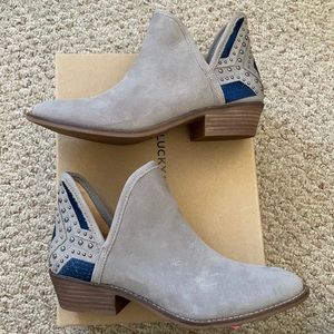 Lucky Brand Booties,, Size 9